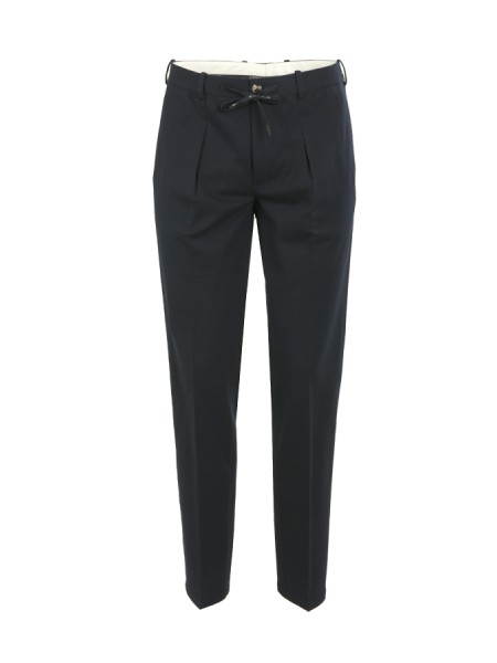 Pantalone Circolo in Jersey Blu Navy